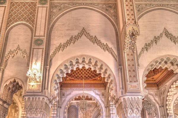 Casablanca Morocco November 2021 Habous Medina Hassan Mosque Historical Center — Stok fotoğraf