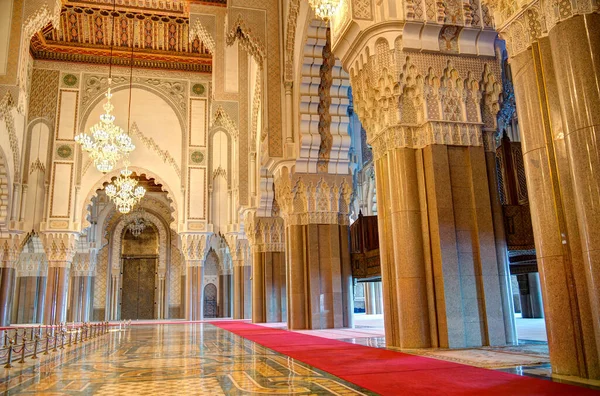 Casablanca Morocco November 2021 Habous Medina Hassan Mosque Historical Center — Foto de Stock