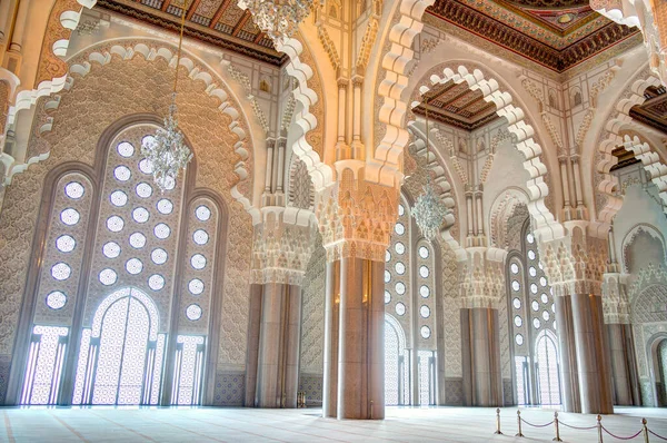 Casablanca Morocco November 2021 Habous Medina Hassan Mosque Historical Center — Stockfoto