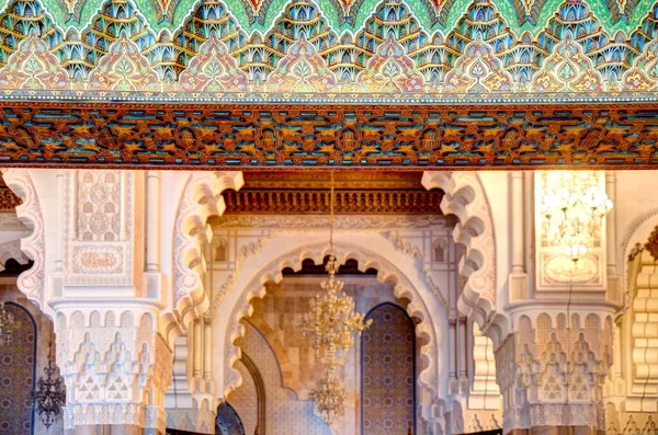 Casablanca Morocco November 2021 Habous Medina Hassan Mosque Historical Center — Stok fotoğraf