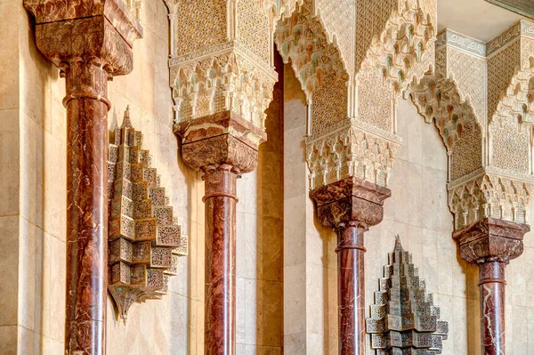 Casablanca Morocco November 2021 Habous Medina Hassan Mosque Historical Center — 스톡 사진