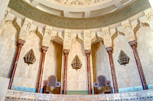 Casablanca Morocco November 2021 Habous Medina Hassan Mosque Historical Center — Stockfoto
