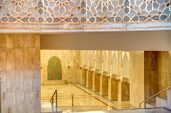 Casablanca Morocco November 2021 Habous Medina Hassan Mosque Historical Center — Stockfoto