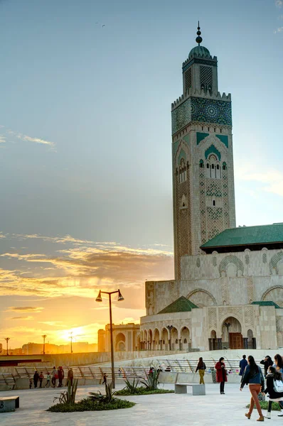 Casablanca Morocco November 2021 Habous Medina Historical Center Sunny Weather — Stock Photo, Image