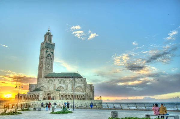 Casablanca Morocco November 2021 Habous Medina Historical Center Sunny Weather — Stock Photo, Image