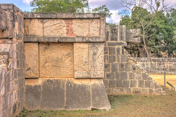 Chichen Itza Yucatan Mexico January 2017 Mayan Ruins Sunny Weather —  Fotos de Stock