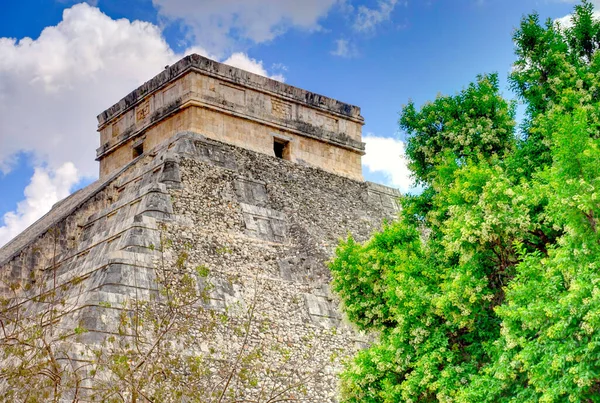 Chichen Itza Yucatan Mexico January 2017 Mayan Ruins Sunny Weather — Stock Photo, Image