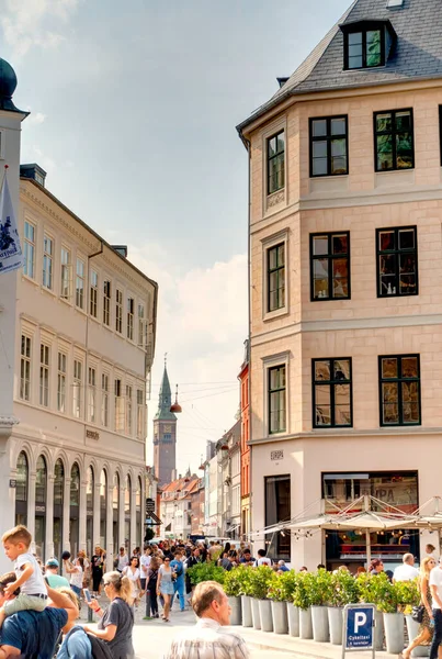 Copenhagen Denmark August 2019 Beautiful View Historical City Center Sunny — Stockfoto