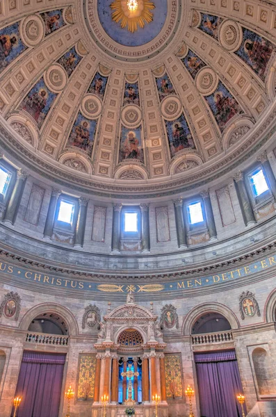 Copenhagen Denmark August 2019 Amalienborg District Sunny Weather Hdr Image — 스톡 사진