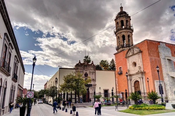 Durango Mexico January 2022 Historical Center City Sunny Weather — ストック写真