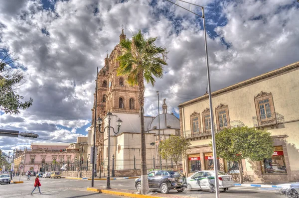 Durango Mexico January 2022 Historical Center City Sunny Weather — Zdjęcie stockowe