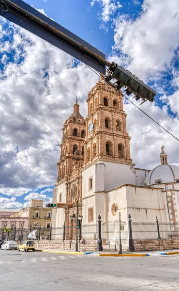 Durango Mexico January 2022 Historical Center City Sunny Weather — Stok fotoğraf