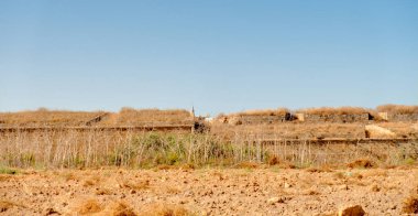 Famagusta, Cyprus - October 2019 : Historical center in sunny weather