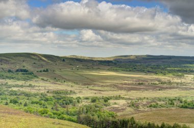 Monts d'Arre mountain range in Brittany, France
