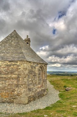 Monts d'Arre mountain range in Brittany, France