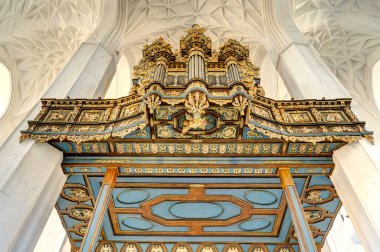 Gdansk, Poland - August 2021 : Interior of the Cathedral         
