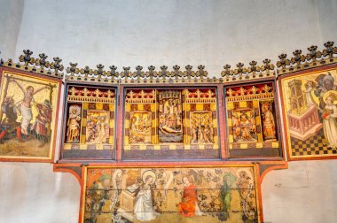 Gdansk, Poland - August 2021 : Interior of the Cathedral         