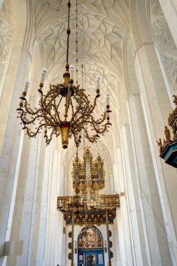 Gdansk, Poland - August 2021 : Interior of the Cathedral         