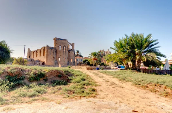 Αμμόχωστος Κύπρος Οκτώβριος 2019 Ιστορικό Κέντρο Ηλιόλουστο Καιρό — Φωτογραφία Αρχείου