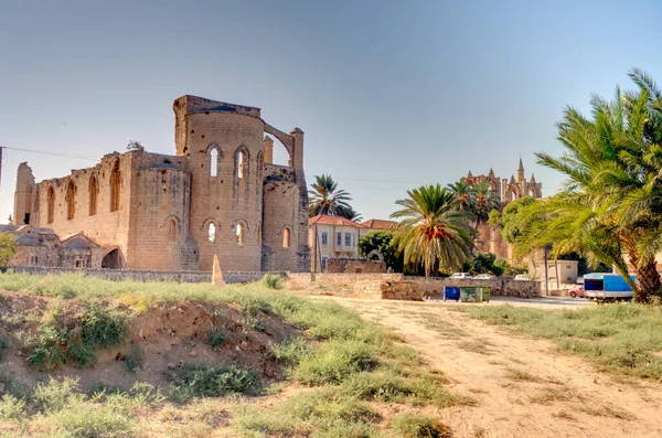 Αμμόχωστος Κύπρος Οκτώβριος 2019 Ιστορικό Κέντρο Ηλιόλουστο Καιρό — Φωτογραφία Αρχείου