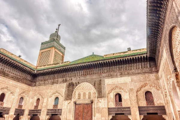 Fez Morocco January 2020 Moulay Idriss Mausoleum Old City —  Fotos de Stock