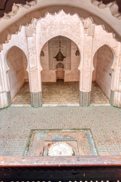 Fez Morocco January 2020 Attarine Madrasah Old City — Zdjęcie stockowe