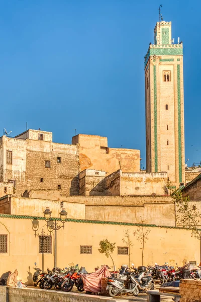 Meknes Morocco January 2020 Bou Inania Madrasa Islamic School — Stock Photo, Image