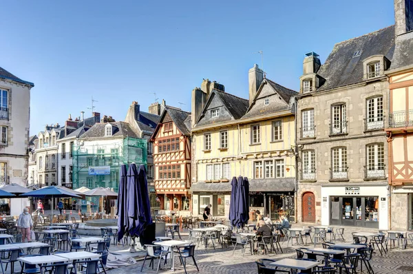 Quimper France June 2021 Historical Center Sunny Weather — Stock Photo, Image