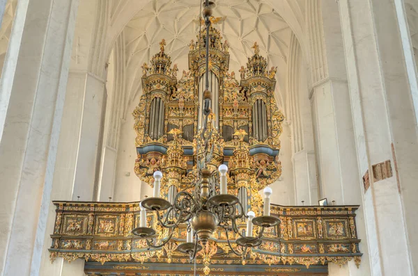 Gdansk Poland August 2021 Interior Cathedral — Stock Photo, Image