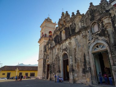 Granada, Nicaragua - January 2016 : Historical center in sunny weather
