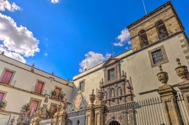 Guadalajara, Jalisco, Mexico - March 2017 : Historical center in sunny weather, HDR 