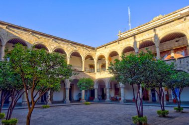 Guadalajara, Jalisco, Mexico - March 2017 : Historical center in sunny weather, HDR 