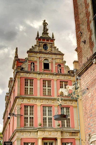 Gdansk Poland July 2021 Historical Center Sunny Weather — Photo