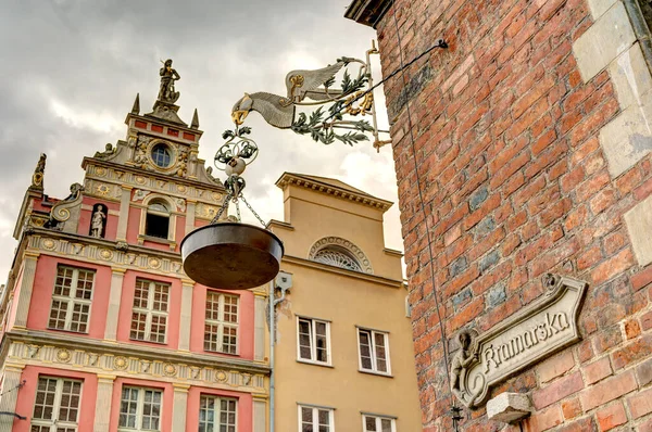 Gdansk Poland July 2021 Historical Center Sunny Weather — Photo