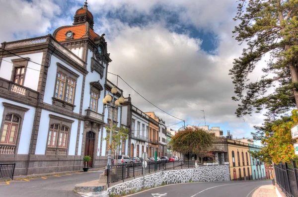 Arucas Spain January 2020 Historical Center Cloudy Weather — Stok Foto