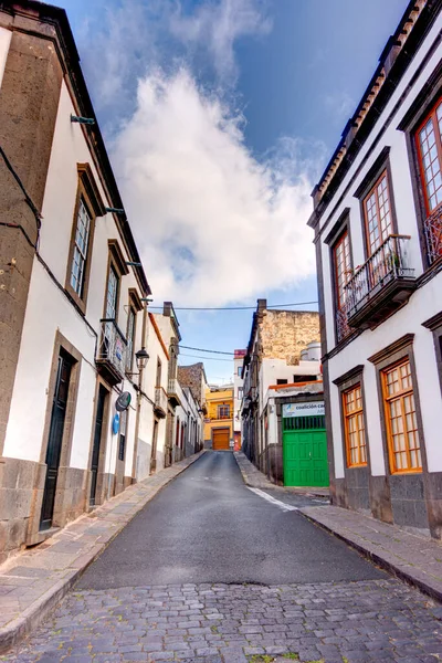 Arucas Spain January 2020 Historical Center Cloudy Weather —  Fotos de Stock