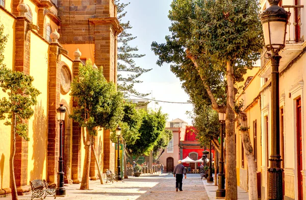 Galdar Spain January 2020 Historical Center Sunny Weather — Stok fotoğraf