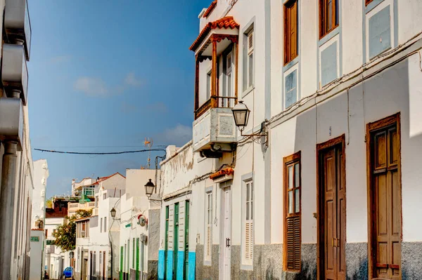 Agaete Spain February 2020 Picturesque Village Canary Islands — ストック写真