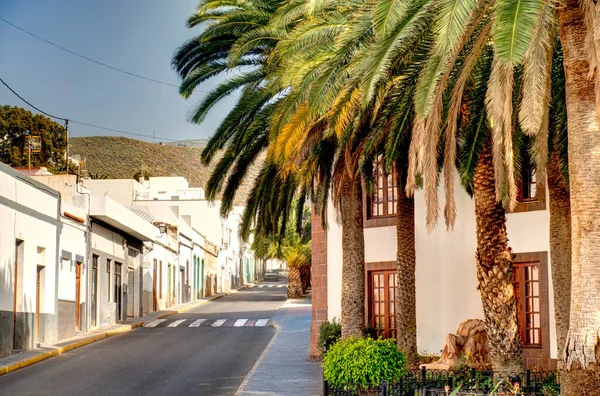 Agaete Spain February 2020 Picturesque Village Canary Islands — Zdjęcie stockowe