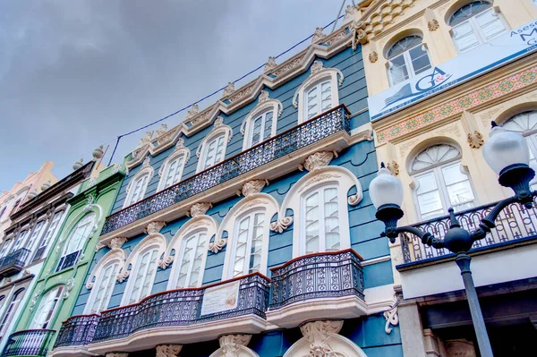 Las Palmas Spain February 2020 Vegueta Historical District Dusk — Foto Stock