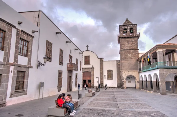 Las Palmas Spain February 2020 Vegueta Historical District Dusk — Foto de Stock