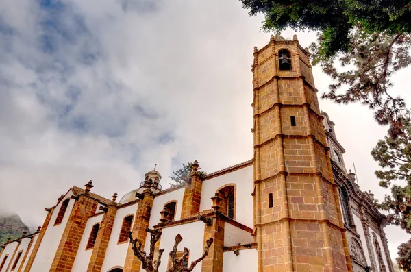 Teror Spain February 2020 Historical Center Rainy Weather — Stockfoto