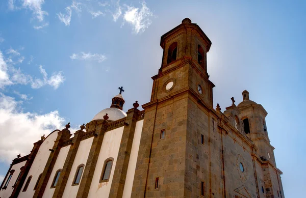 Aguimes Spain February 2020 Historical Center Sunny Weather —  Fotos de Stock