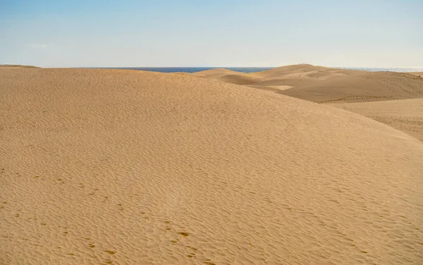 Дюны Maspalomas Grand Canary Spain — стоковое фото