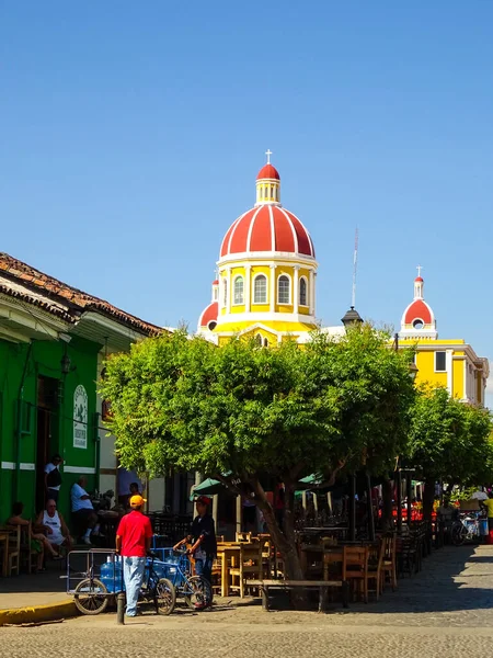 Granada Nicaragua January 2016 Historical Center Sunny Weather — Foto de Stock
