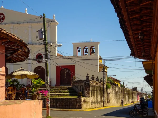 Granada Nicaragua January 2016 Historical Center Sunny Weather — Zdjęcie stockowe
