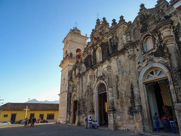 Granada Nicaragua January 2016 Historical Center Sunny Weather — Stock Photo, Image