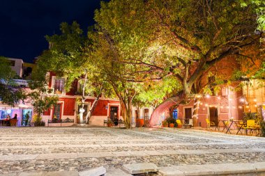 Guanajuato, Mexico - January 2022 : Historical center in wintertime.