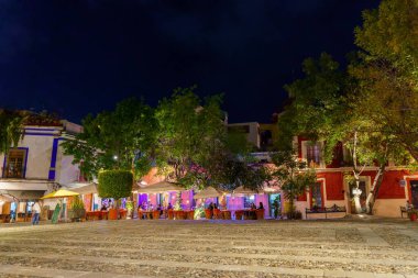 Guanajuato, Mexico - January 2022 : Historical center in wintertime.