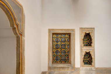ISTANBUL, TURKEY - JULY 22, 2019: Interior of Topkapi Palace, Istanbul
